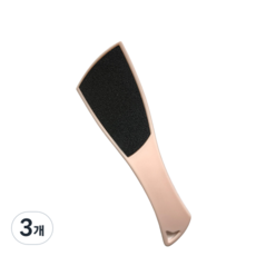 미니젠 손잡이형 발각질 제거기 살색, 3개, 1개입, 28g