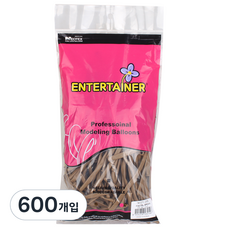 네오룬즈 260N 요술풍선, 파스텔  브라운, 600개입