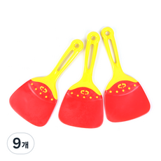 알뜰주걱 특대, 혼합색상, 9개