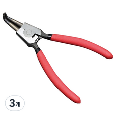 TOOLSTAR 卡簧鉗 90度 開口式 TS-RPEA-07 175mm, 3個