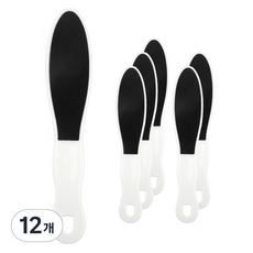 Forming Home 有效足部去角質器 尖頭型 白色, 18g, 12個, 1入