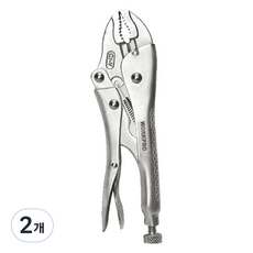 WORKPRO CR-V 弧形鉗口鎖緊鉗 100mm WP231056, 2個