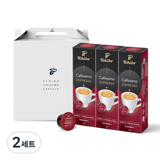 Tchibo 香醇義式濃縮咖啡膠囊 Cafissimo咖啡機適用, 7.5g, 30顆, 2組