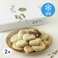 달방아 콩쑥찰떡 (냉동), 60g, 2개, 30개입