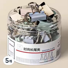 라이크존 더블클립 파스텔 15mm, 5개, 60개입