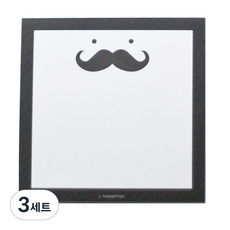 Market Man 紳士便利貼 100張, 3套