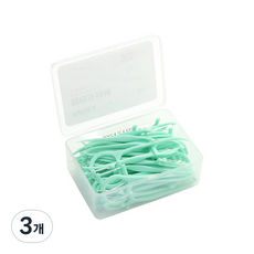 FaSoLa 초미세 치실 그린, 8cm, 50개입, 3개