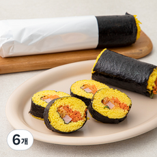 샐러드G 볶음 김치 계란 김밥, 238g, 6개