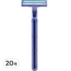 Blue Market 2層一次性刮鬍刀, 20個, 1件