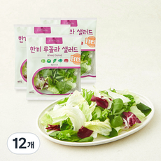 팜에이트 한끼 루꼴라 샐러드, 80g, 12개