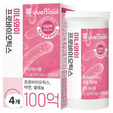 위바이옴 이너와이 프로바이오틱스, 30정, 4개