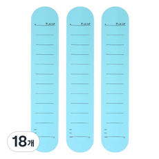 Postroad 手腕便條紙 護士 一般版 腕帶, 天藍色, 18個