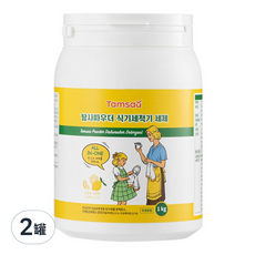 Tamsaa 洗碗粉 洗碗機專用, 1kg, 2罐