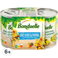 Bonduelle 玉米 & 橄欖罐頭, 165g, 6個