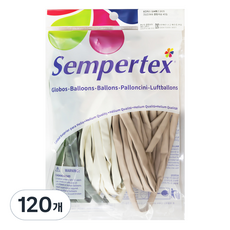 셈퍼텍스 요술풍선 260S 크리미허브, 랜덤발송, 120개