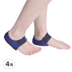 몽리코 발편한 충격 흡수 보호 쿠션 패드 블루 S, 53.3g, 4개, 2개입