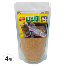 씨타임 초강력 피라미 전용 집어제 랜덤발송, 100g, 4개