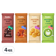 Rally 프로틴바 4종 세트, 58g, 4세트