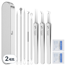 Dr. Care Pro 粉刺擠壓器 8件組, 2套, 單一顏色