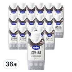 얼티브 균형영양식 흑임자맛, 200ml, 36개