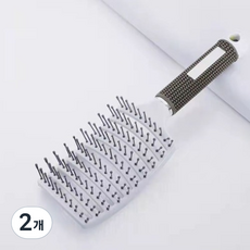 Dodorich 理髮廳吹風造型梳, 2個, 白色