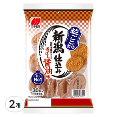 Sanko 三幸製菓 新潟澱米仙貝 醬油味, 2個, 123.3g