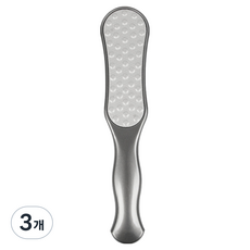 앨리스홈 뒤꿈치 발각질제거기 H실버 25.5 x 5.3 cm, 100g, 3개, 1개입