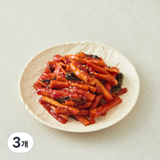 천년의반찬 무말랭이 무침, 4kg, 3개