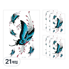 파티복닷컴 타투스티커, KT224, 21개