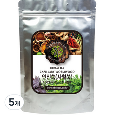 성보식품 인진쑥, 100g, 5개