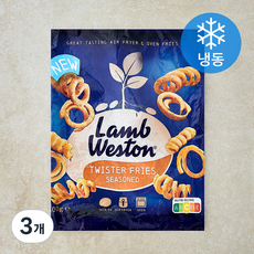 램웨스턴 트위스터 시즈닝 감자튀김 (냉동), 600g, 3개