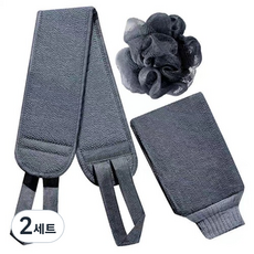 Alwaylee 多功能沐浴洗澡巾 TSP1693, 2套, 3種