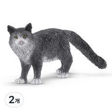 schleich 史萊奇 緬因貓公仔 SL13893, 2個