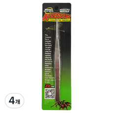 NOMOY PET 爬蟲類不鏽鋼餵食鑷子 直線型 20cm NZ-01, 4個, 單一顏色