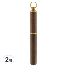 Brandion 衛生挖耳棒 深色木質, 1入, 2個