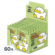 SEOJU 西洲 QwakCheol聯名迷你威化餅 檸檬口味, 30g, 60包