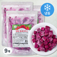 뉴뜨레 용과다이스 (냉동), 500g, 9개
