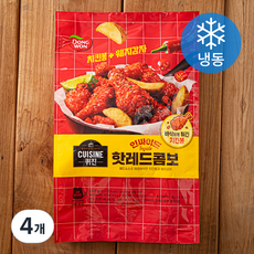 퀴진 인싸이드 핫레드콤보 치킨봉 (냉동), 510g, 4개