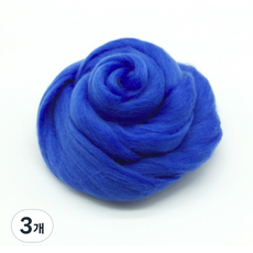 올댓위빙 위빙 마크라메용 펠트실 50g, 28블루, 3개