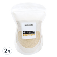 가마니 현미 쌀눈, 500g, 2개