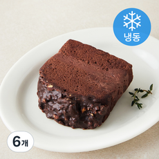 스노브 다크초콜릿파운드 (냉동), 70g, 6개