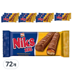 Bifa Niks牛奶巧克力焦糖餅乾, 50g, 72包