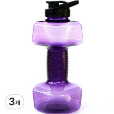 순잠 무게조절 물아령 워터 덤벨 1500ml 퍼플, 3개