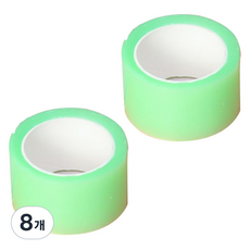 알로데 핀치 앤 나노 양면테이프 3cm x 1m, TYPE05 그린, 8개