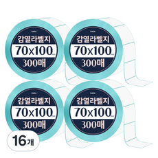 DADA 感熱標籤紙 300張, 16個