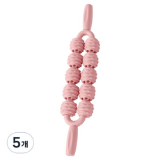 엠피니 다용도 종아리 마사지롤러스틱, 연핑크, 5개