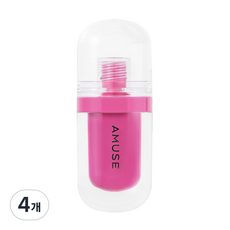 AMUSE 젤핏 틴트, 11 자수정 로즈, 4개