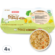Farm to Baby 孩童室溫輔食粥, 牛肉口味, 110g, 4入