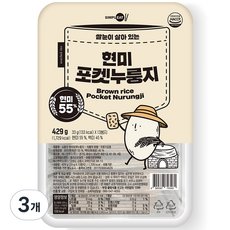 심플잇 현미포켓누룽지 13p, 429g, 3개