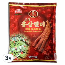 mammos 高麗紅參糖, 3個, 300g